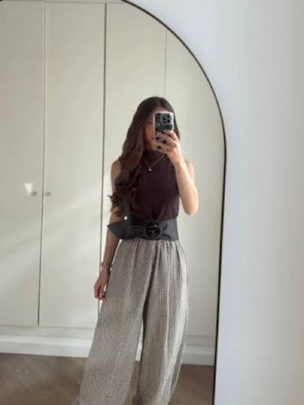 Zara Brown jumpsuit Size M